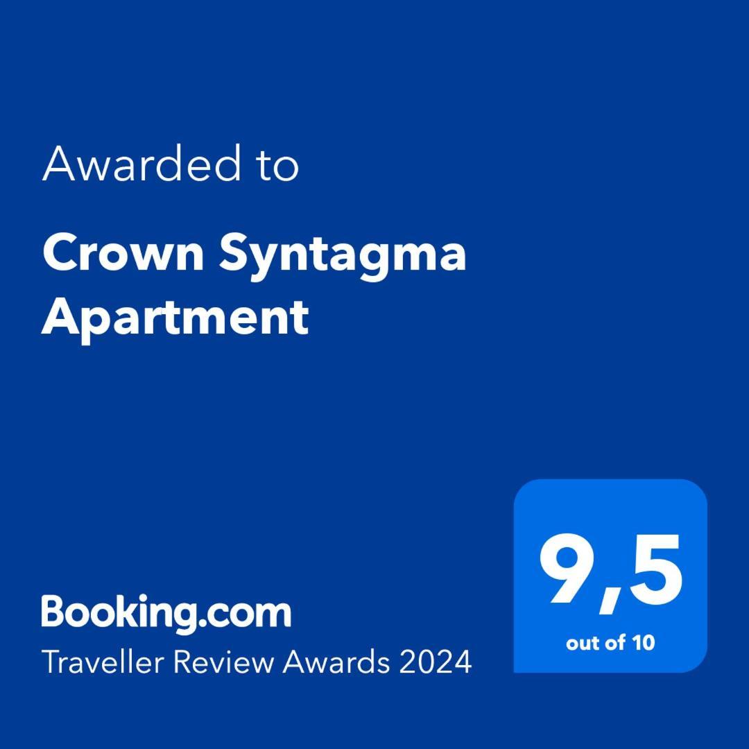 Crown Syntagma Apartment Athen Eksteriør bilde